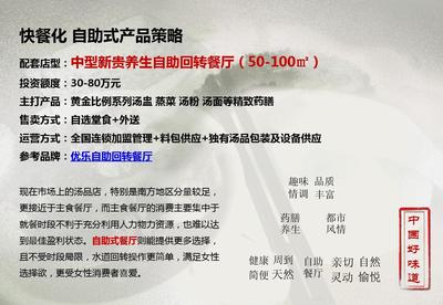 養(yǎng)生湯品項(xiàng)目策劃方案7015